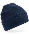 BB540 B540 Beechfield Removable Patch Thinsulate™ Beanie French Navy colour image